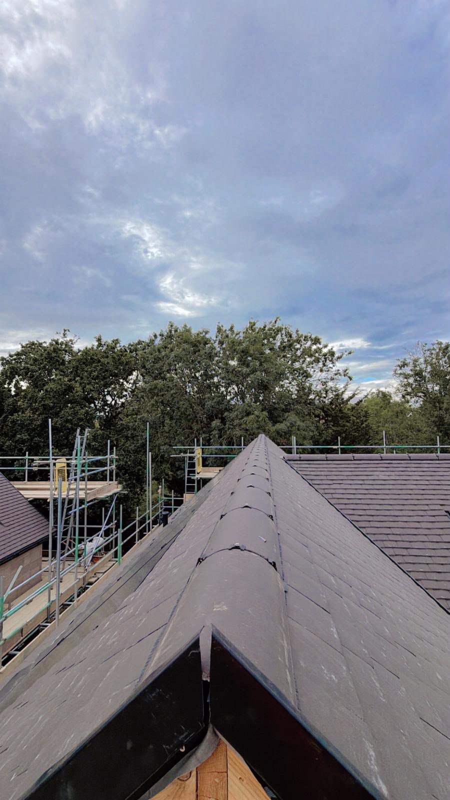 Pitched Roof & Ridge Tile Installation by B KARAN BUILD ROOFING Ltd